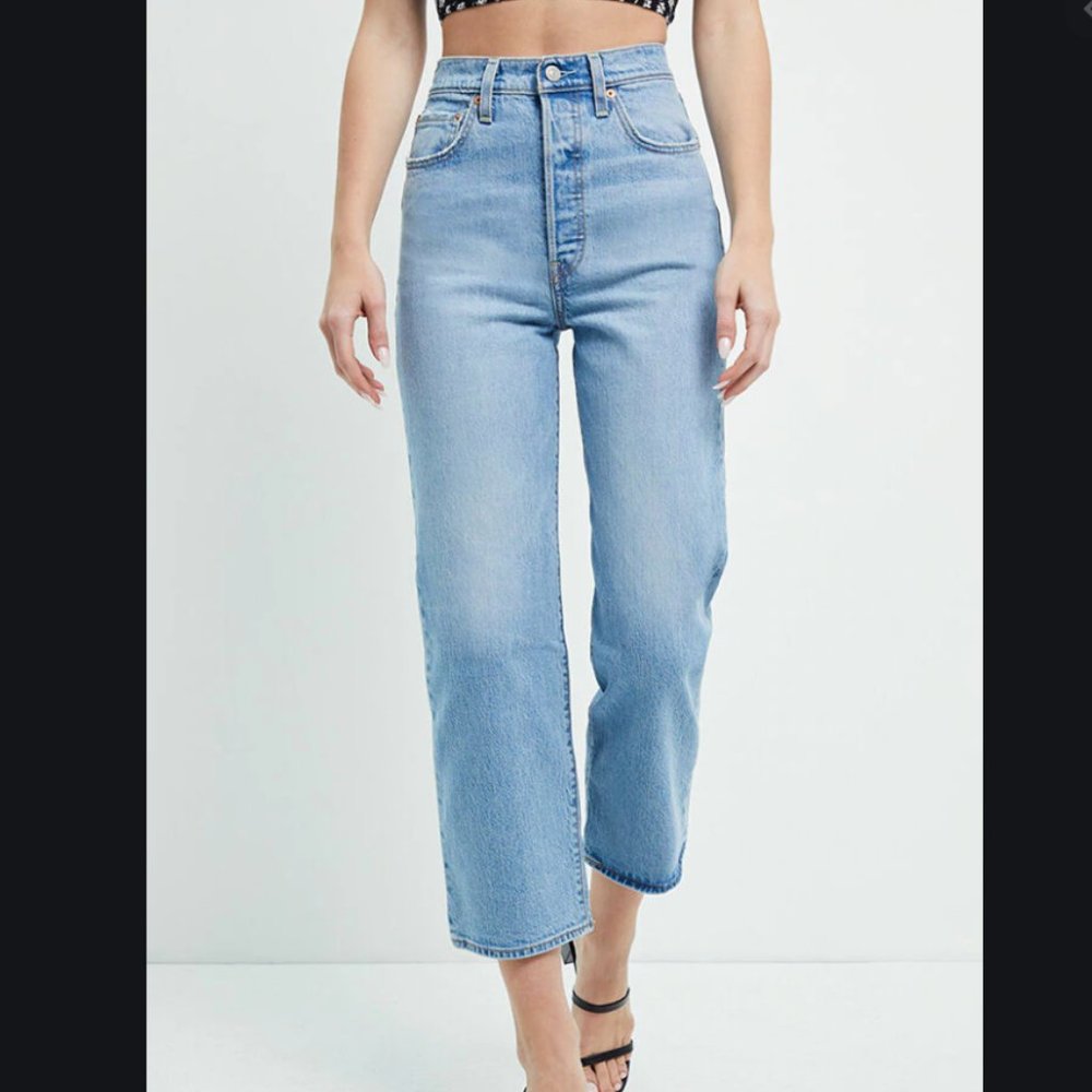 NWT Levi's Ribcage Straight High Waist Tango Love